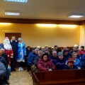 Представители  РСУП "Олекшицы" поздравили работников и их детей, ветеранов организации с Новым 2018 годом!