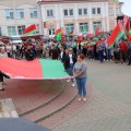 Коллектив РСУП «Олекшицы» принял участие в митинге «За мирную Беларусь!» в Большой Берестовице.