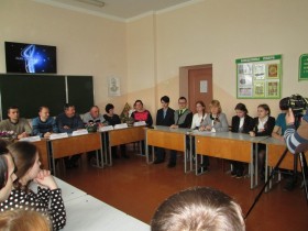 Встреча представителей РСУП «Олекшицы» с учащимися Олекшицкой средней школы