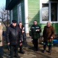 Комиссия Олекшицкого сельского Совета провела обследование условий проживания  граждан в деревне Жукевичи