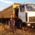 Авдитовский Сергей первым в хозяйстве перевез 1000 тонн зерна