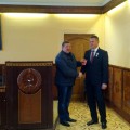 Руководство РСУП поздравило Малецкого Норберта с наградой.