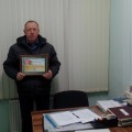 Поздравляем с наградой заведующего гаража Круковского Ивана Михайловича