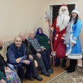 Представители Олекшицкого сельского совета посетили одиноких престарелых и инвалидов в Олекшицком отделении круглосуточного пребывания