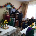 директор РСУП "Олекшицы" В,Э. Павлюкевич посетил одиноких пожилых людей и инвалидов в агрогородке "Олекшицы"