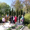 9 мая жители Олекшиц приняли участие в звездной эстафете "От памятника к памятнику"