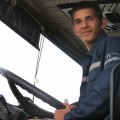 Максим Салманов – один из самых молодых водителей в хозяйстве