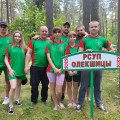Команда РСУП "Олекшицы" принимает участие в районном молодежном туристическом слете.