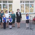 Капица Алеся Николаевна присутствовала на торжественной линейке, посвящённой началу нового учебного года в Макаровской средней школе.