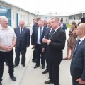 Александр Лукашенко посетил молочно-товарную ферму «Подбагонники» РСУП «Олекшицы».