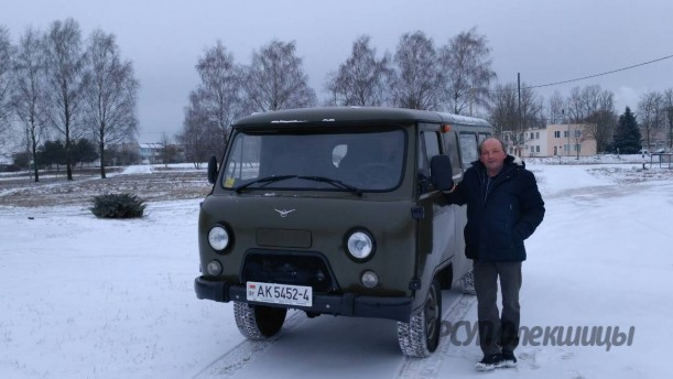 Водитель предприятия Салманов Ибрагим получил новый автомобиль!