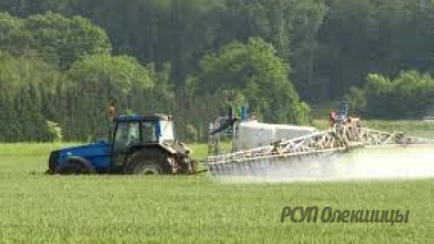 Объявление! 31 мая 2018 года и 1 июня 2018 года на полях в аг. Олекшицы будет проводиться химическая обработка пестицидами.