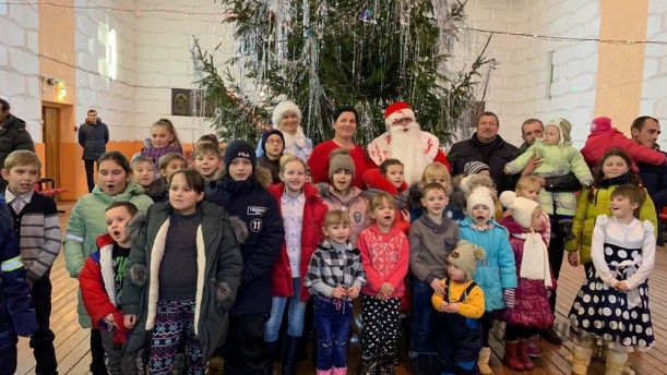 26 декабря в Олекшицком центре культурно-досуговой деятельности прошло новогоднее мероприятие для детей