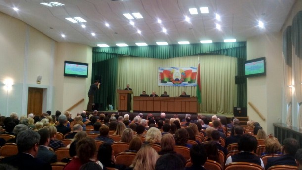 1 марта идеологический актив Берестовицкого района принял участие в итоговой коллегии