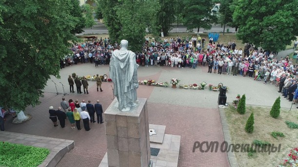 Делегация предприятия приняла участие в  праздничные торжествах по случаю Дня Независимости Республики Беларусь