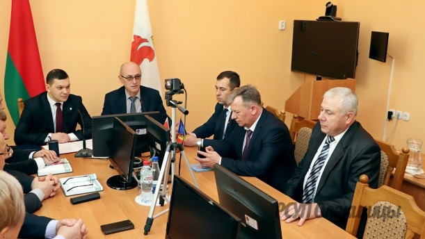 Официальная делегация Рышканского района Республики Молдова