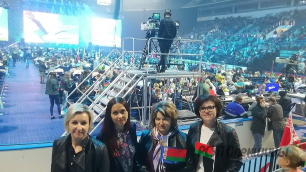 Женщины РСУП «Олекшицы» - участницы республиканского форума в столице – «Женщины за Беларусь».
