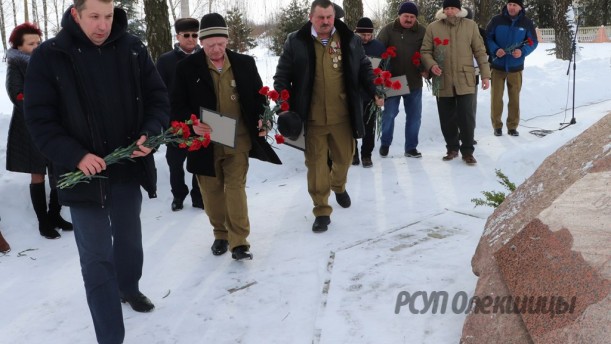 В Берестовицком районе прошел митинг ко Дню памяти воинов-интернационалистов.