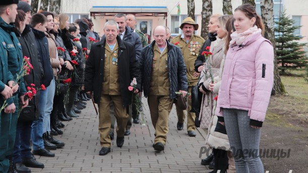 РСУП "Олекшицы" приняли участие в районном мероприятии, посвященном Дню памяти воинов-интернационалистов.