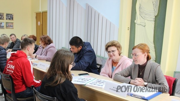 РСУП "Олекшицы" принимали участие в молодежной ярмарке вакансий для учащейся молодежи.