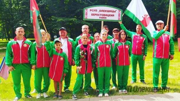 Команда РСУП Олекшицы представляет Берестовицкий район на областном молодёжном туристическом слете.